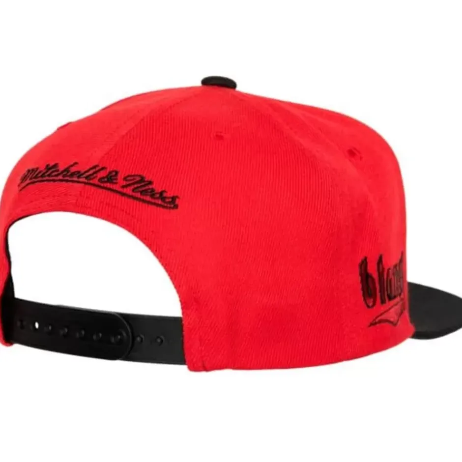 Mitchell & Ness Snapback-Side Core 2.0 Snapback Hwc Portland Trail Blazers