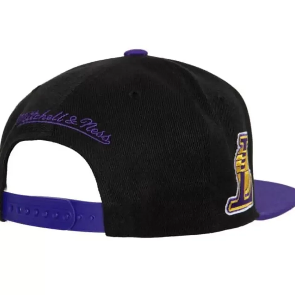 Mitchell & Ness Snapback-Side Core 2.0 Snapback Los Angeles Lakers