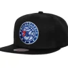 Mitchell & Ness Snapback-Side Core 2.0 Snapback Philadelphia 76Ers