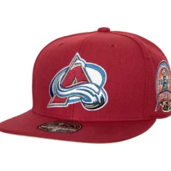 Mitchell & Ness Fitted-Side Patch Fitted Colorado Avalanche