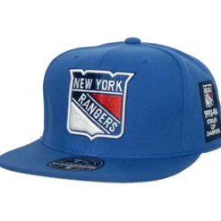 Mitchell & Ness Fitted-Side Patch Fitted New York Rangers