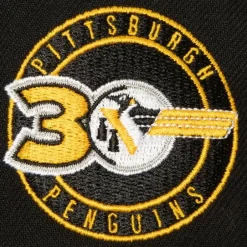 Mitchell & Ness Fitted-Side Patch Fitted Pittsburgh Penguins