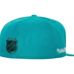 Mitchell & Ness Fitted-Side Patch Fitted San Jose Sharks