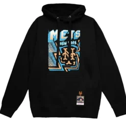 Men Mitchell & Ness Hoodies & Sweatshirts-Sidewalk Sketch Hoodie New York Mets