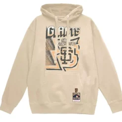 Men Mitchell & Ness Hoodies & Sweatshirts-Sidewalk Sketch Hoodie San Francisco Giants