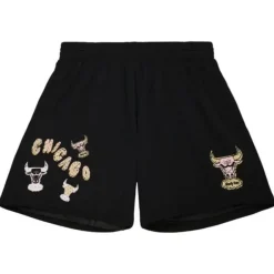 Men Mitchell & Ness Shorts-Sidewalk Sketch Shorts Hwc Chicago Bulls