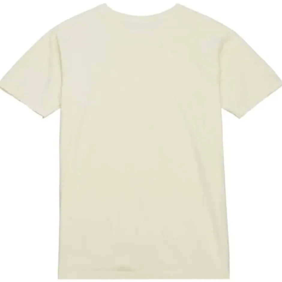 Men Mitchell & Ness T-Shirts & Tops-Sidewalk Sketch Ss Tee Hwc Chicago Bulls