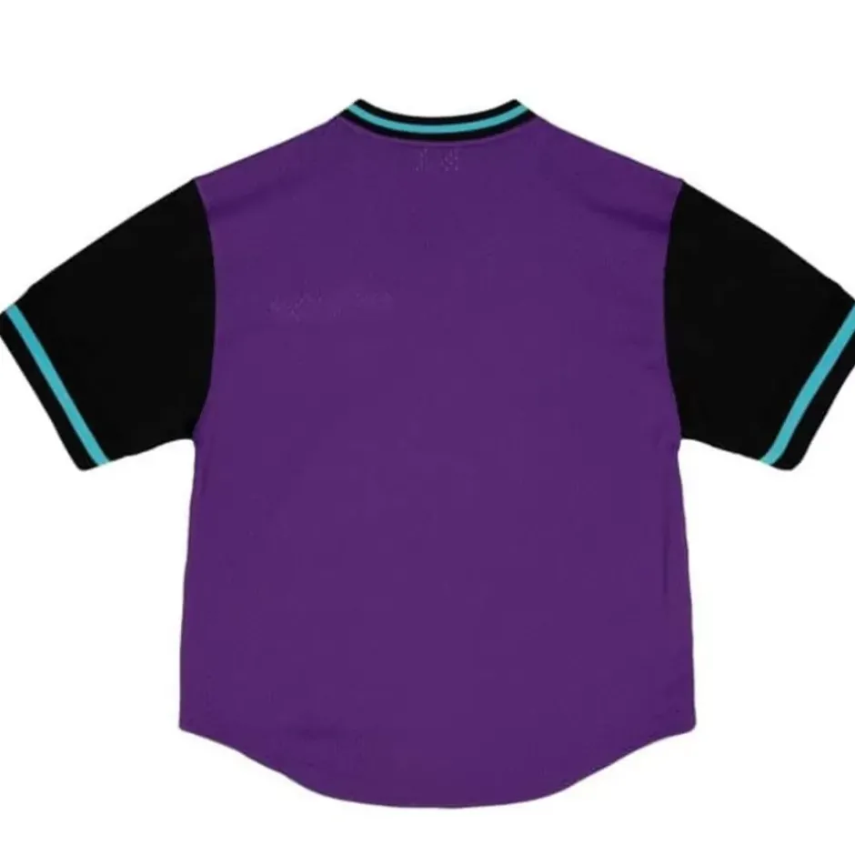 Men Mitchell & Ness T-Shirts & Tops-Since 96 2.0 Mesh Pullover V-Neck Seattle Sounders Fc