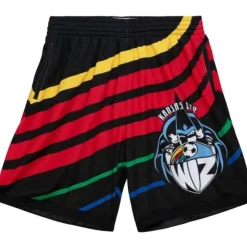 Men Mitchell & Ness Shorts-Since 96 2.0 Sublimated Mesh Shorts Kansas City Wiz