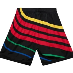 Men Mitchell & Ness Shorts-Since 96 2.0 Sublimated Mesh Shorts Kansas City Wiz