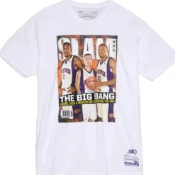 Men Mitchell & Ness T-Shirts & Tops-Slam Cover '07 Phoenix Suns