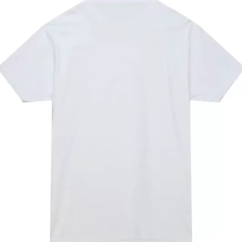 Men Mitchell & Ness T-Shirts & Tops-Slam Cover Charlotte Hornets Larry Johnson