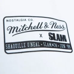Men Mitchell & Ness T-Shirts & Tops-Slam Cover Los Angeles Lakers Shaquille O'Neal
