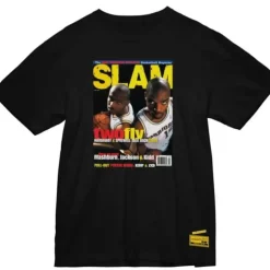 Men Mitchell & Ness T-Shirts & Tops-Slam Cover May '95 Golden State Warriors