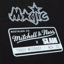 Men Mitchell & Ness T-Shirts & Tops-Slam Cover Orlando Magic Tracy Mcgrady