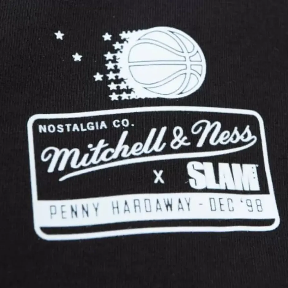 Men Mitchell & Ness T-Shirts & Tops-Slam Cover Orlando Magic Penny Hardaway