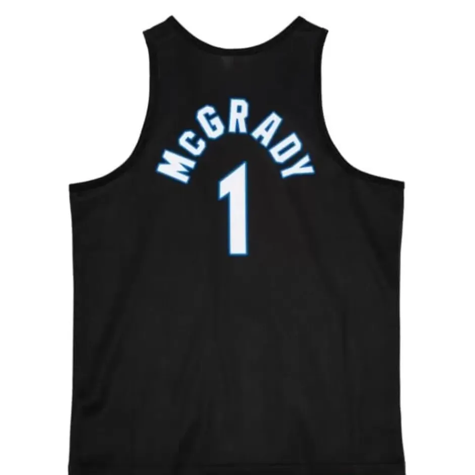 Men Mitchell & Ness T-Shirts & Tops-Slam Sublimated Tank Orlando Magic Tracy Mcgrady