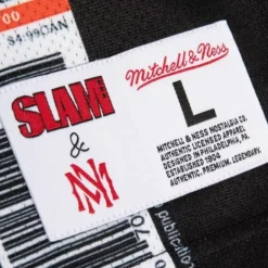 Men Mitchell & Ness T-Shirts & Tops-Slam Sublimated Tank Philadelphia 76Ers Allen Iverson