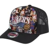 Mitchell & Ness Snapback-Slam Trucker Snapback Philadelphia 76Ers