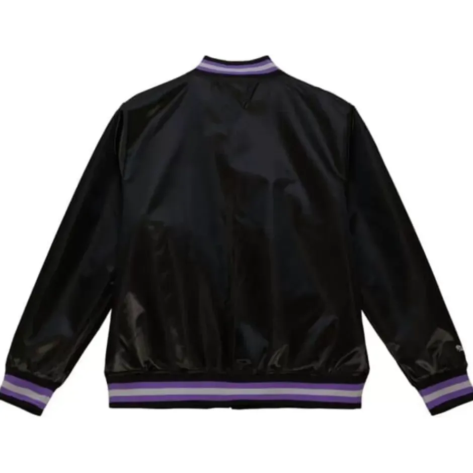 Men Mitchell & Ness Jackets & Outerwear-Slap Sticker Reversible Jacket Toronto Raptors