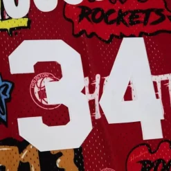 Mitchell & Ness Nba Swingman-Slap Sticker Swingman Hakeem Olajuwon Houston Rockets 1993-94 Jersey