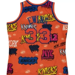 Mitchell & Ness Nba Swingman-Slap Sticker Swingman Patrick Ewing New York Knicks 1991-92 Jersey
