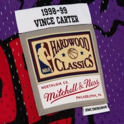 Mitchell & Ness Nba Swingman-Slap Sticker Swingman Vince Carter Toronto Raptors 1998-99 Jersey