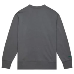 Men Mitchell & Ness Hoodies & Sweatshirts-Snow Washed Fleece Crew Boston Celtics