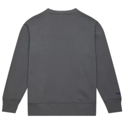 Men Mitchell & Ness Hoodies & Sweatshirts-Snow Washed Fleece Crew Phoenix Suns