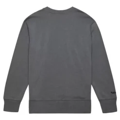 Men Mitchell & Ness Hoodies & Sweatshirts-Snow Washed Fleece Crew University Of Michigan