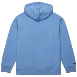 Men Mitchell & Ness Hoodies & Sweatshirts-Snow Washed Fleece Hoodie University Of North Carolina