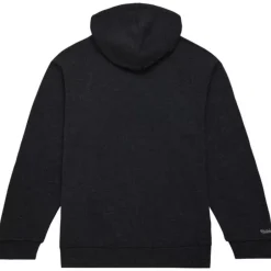 Men Mitchell & Ness Hoodies & Sweatshirts-Snow Washed Fleece Hoodie Oakland Raiders