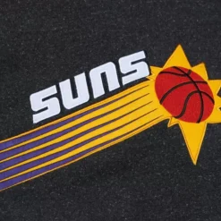 Men Mitchell & Ness Hoodies & Sweatshirts-Snow Washed Fleece Hoodie Phoenix Suns