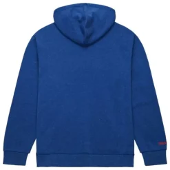 Men Mitchell & Ness Hoodies & Sweatshirts-Snow Washed Fleece Hoodie Cleveland Cavaliers