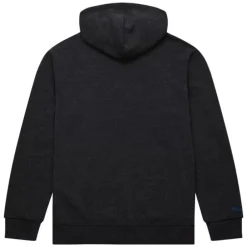 Men Mitchell & Ness Hoodies & Sweatshirts-Snow Washed Fleece Hoodie Detroit Lions