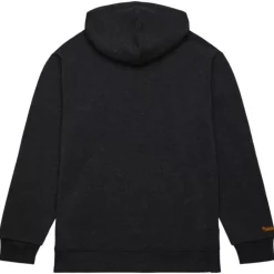 Men Mitchell & Ness Hoodies & Sweatshirts-Snow Washed Fleece Hoodie Pittsburgh Steelers