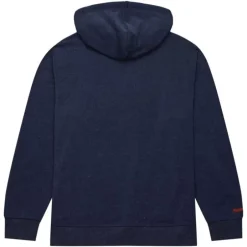 Men Mitchell & Ness Hoodies & Sweatshirts-Snow Washed Fleece Hoodie Chicago Bears