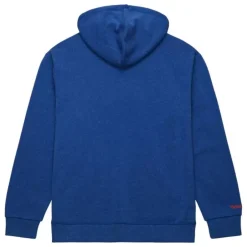 Men Mitchell & Ness Hoodies & Sweatshirts-Snow Washed Fleece Hoodie Denver Broncos