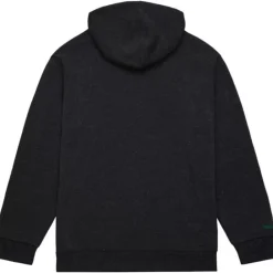 Men Mitchell & Ness Hoodies & Sweatshirts-Snow Washed Fleece Hoodie New York Jets