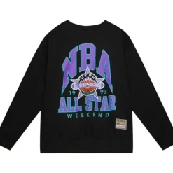 Men Mitchell & Ness Hoodies & Sweatshirts-Space Asg Crew All Star