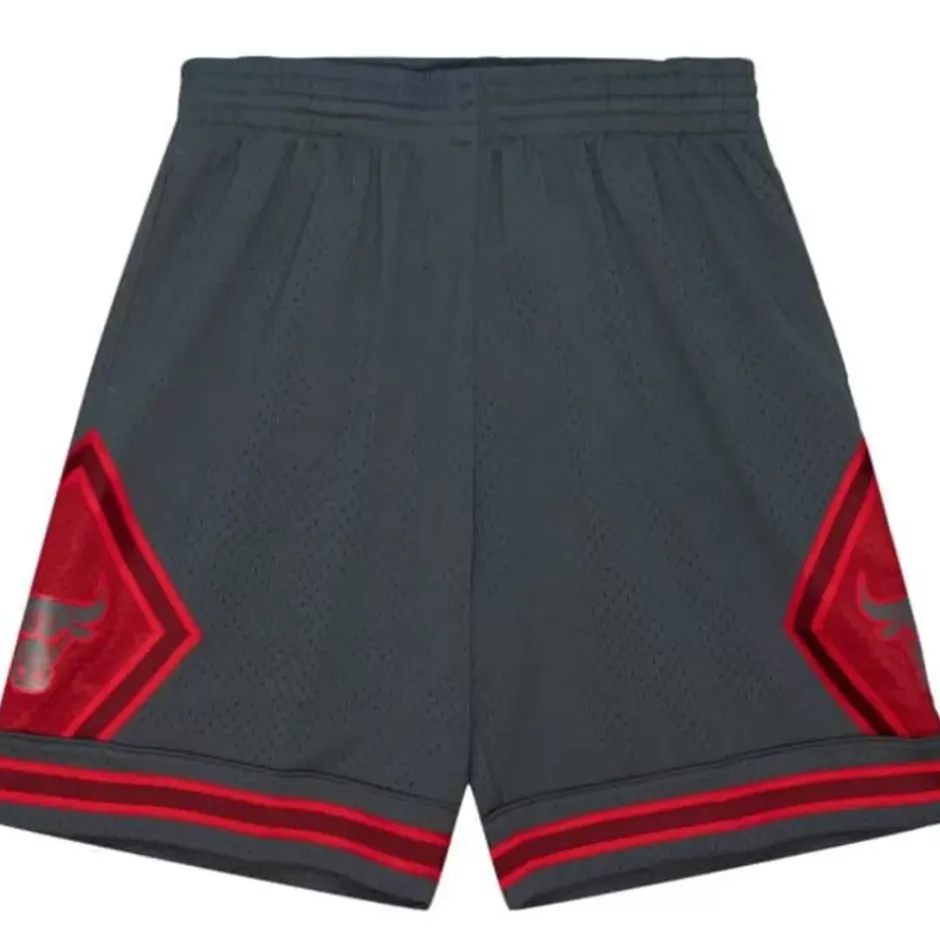 Men Mitchell & Ness Shorts-Space Knit Swingman Chicago Bulls 1997-98 Shorts
