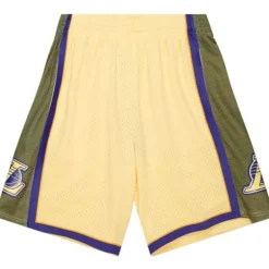 Men Mitchell & Ness Shorts-Space Knit Swingman Los Angeles Lakers 2009-10 Shorts