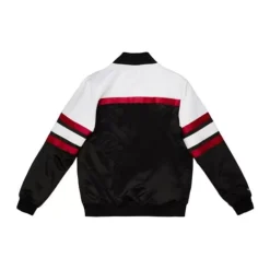 Men Mitchell & Ness Jackets & Outerwear-Special Script Heavyweight Satin Jacket Miami Heat