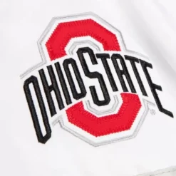 Men Mitchell & Ness Jackets & Outerwear-Special Script Heavyweight Satin Jacket Ohio State