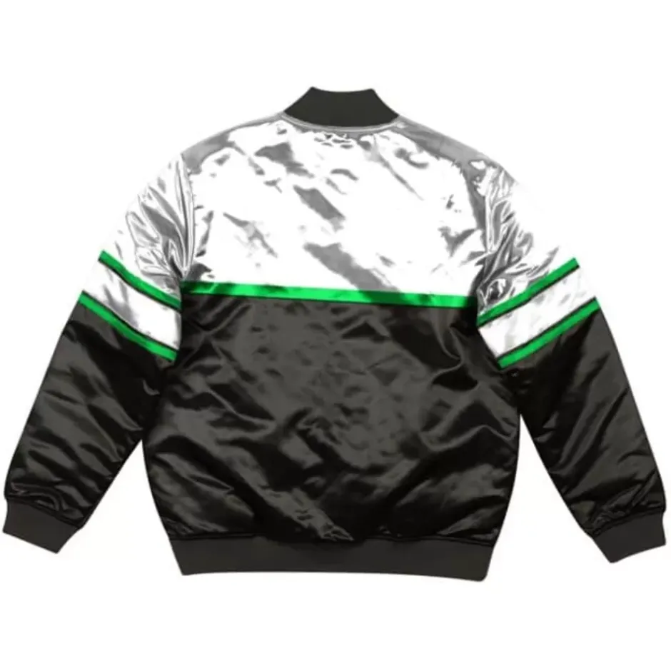 Men Mitchell & Ness Jackets & Outerwear-Special Script Heavyweight Satin Jacket Austin Fc