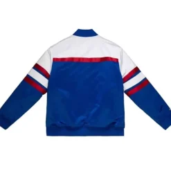 Men Mitchell & Ness Jackets & Outerwear-Special Script Heavyweight Satin Jacket Atlanta Braves