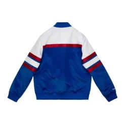 Men Mitchell & Ness Jackets & Outerwear-Special Script Heavyweight Satin Jacket New York Giants