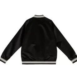 Men Mitchell & Ness Jackets & Outerwear-Special Script Light Weight Satin Jacket Los Angeles Kings