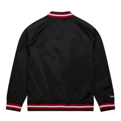 Men Mitchell & Ness Jackets & Outerwear-Special Script Lightweight Satin Jacket Houston Rockets