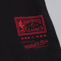 Men Mitchell & Ness T-Shirts & Tops-Spray Paint Tee Chicago Bulls